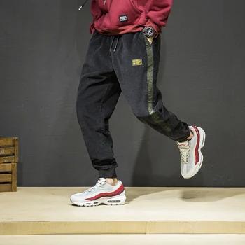 2020 New Casual Men's Harem Pants Spring Autumn Fashion Loose Hip Hop Male Drawstring Patchwork Corduroy Streetwear Trousers
2020 New Casual Men's Harem Pants Spring Autumn Fashion Loose Hip Hop Male Drawstring Patchwork Corduroy Streetwear Trousers