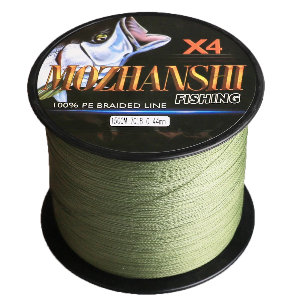 DORISEA new MOZHANSHI 4 Strands 1500M PE Multifilament Braided Fishing Line Wire 6-100LB
DORISEA new MOZHANSHI 4 Strands 1500M PE Multifilament Braided Fishing Line Wire 6-100LB