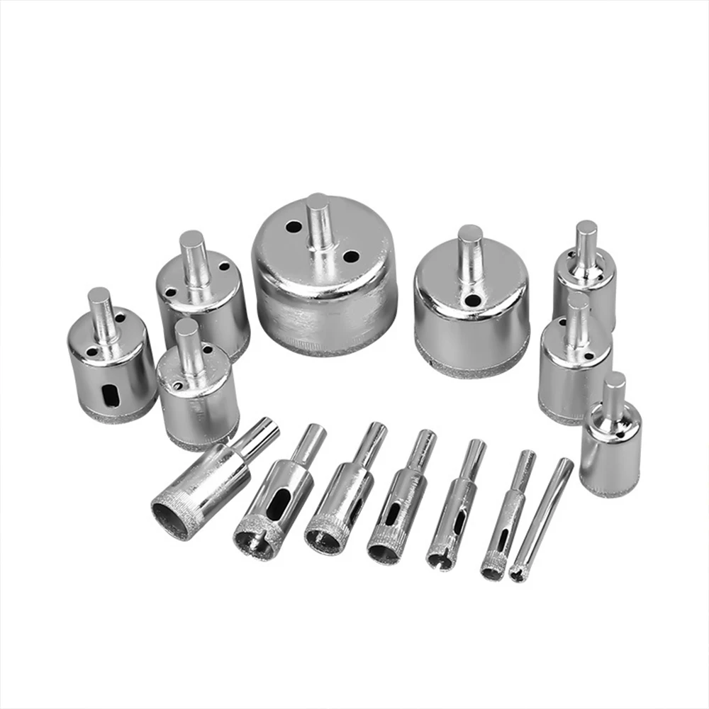 6-50mm 15 In 1 Opener Multi-function Diamond Glass Ceramic Marble Opener Core Bit Hole Saw Drill Bit Concrete Drilling
6-50mm 15 In 1 Opener Multi-function Diamond Glass Ceramic Marble Opener Core Bit Hole Saw Drill Bit Concrete Drilling