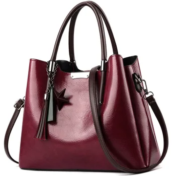 Sequined Pendant Simple Style Shoulder Bags For Women Solid Color Soft Pu Leather Female Handbag All-Match Satchels
Sequined Pendant Simple Style Shoulder Bags For Women Solid Color Soft Pu Leather Female Handbag All-Match Satchels
