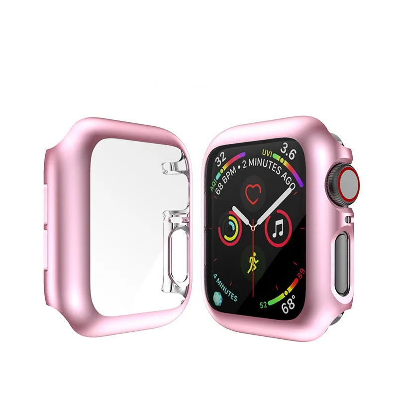 360 Protective Case Clear PC Cover for Apple Watch 4 Case PC Screen Protector for iwatch Series 4 40mm 44mm for apple watch
360 Protective Case Clear PC Cover for Apple Watch 4 Case PC Screen Protector for iwatch Series 4 40mm 44mm for apple watch