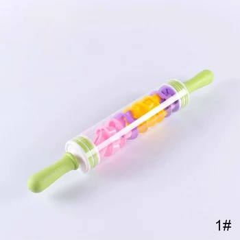Fondant Cake Dough Roller Cooking Tools Silicone Cookies Biscuit Embossing Bakeware Non-Stick Rolling pin Pastry Tools With Mold
Fondant Cake Dough Roller Cooking Tools Silicone Cookies Biscuit Embossing Bakeware Non-Stick Rolling pin Pastry Tools With Mold