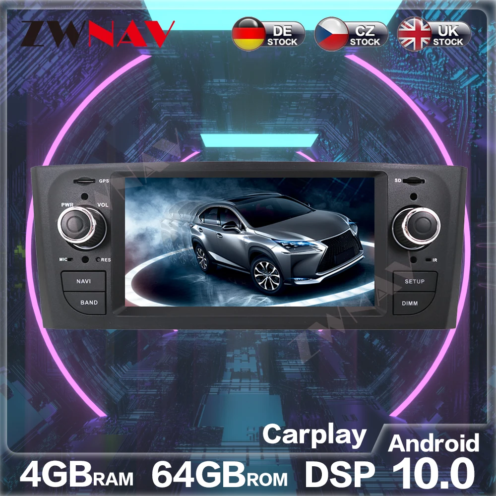 PX6 DSP Android 10.0 4+64GB Car GPS Navigation Car DVD Player For FIAT Punto For Fiat Linea Multimedia Player Stereo HeadUnit
PX6 DSP Android 10.0 4+64GB Car GPS Navigation Car DVD Player For FIAT Punto For Fiat Linea Multimedia Player Stereo HeadUnit