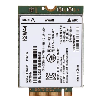 EM7305 DW5809E 4G Module Wireless LTE NGFF Communication Module Network Card for Dell
EM7305 DW5809E 4G Module Wireless LTE NGFF Communication Module Network Card for Dell