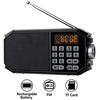 FM Radio Portable Pocket Radio With Earphone Jack Support T-flash TF Card Read U-disk input Bluetooth Music Recording Speaker
FM Radio Portable Pocket Radio With Earphone Jack Support T-flash TF Card Read U-disk input Bluetooth Music Recording Speaker