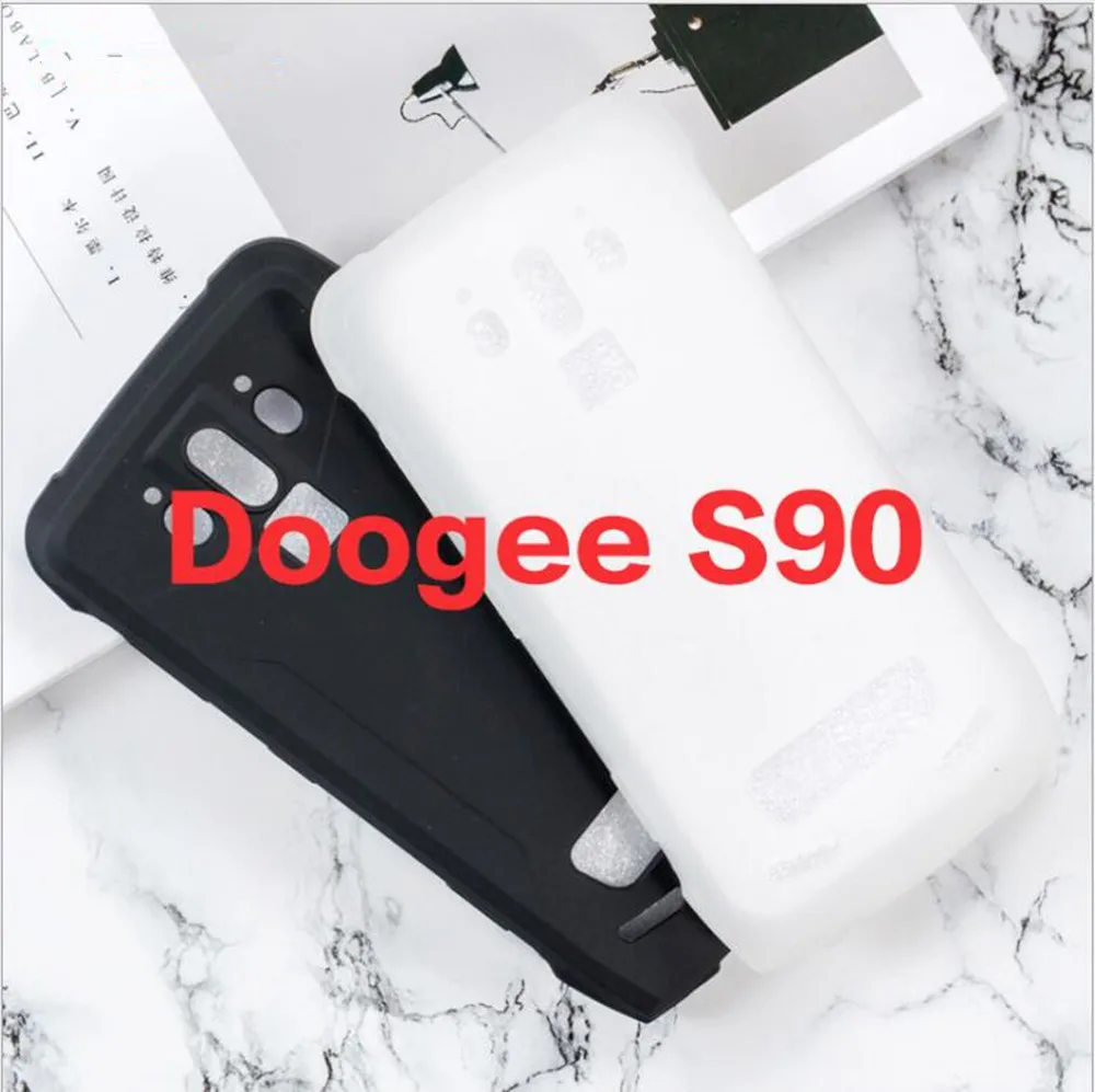 For Doogee S90 Case Anti-knock Soft TPU Pro S90C Anti Skid Silicone Protection Back Cover Capa | Мобильные телефоны и