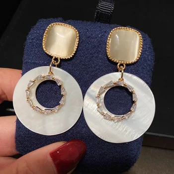 Queen Lotus New Bohemia Earring Big Earrings For Women Drop Long Earrings White Shell Punk Earring For Party 
Queen Lotus New Bohemia Earring Big Earrings For Women Drop Long Earrings White Shell Punk Earring For Party