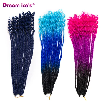Afro Synthetic Ombre Senegalese Twist Soft Crochet Braiding Hair Extensions 24 inch long 100g 22 strands/pcs 5 Pieces For A Head
Afro Synthetic Ombre Senegalese Twist Soft Crochet Braiding Hair Extensions 24 inch long 100g 22 strands/pcs 5 Pieces For A Head