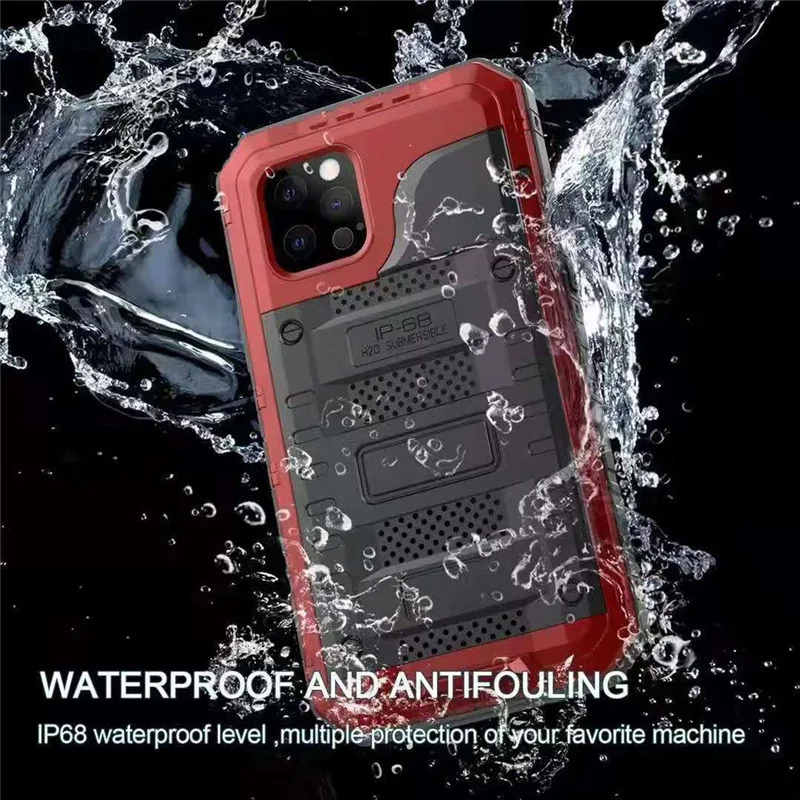 

IP68 Waterproof Case For iphone 14 Pro Max Case Armor Dustproof Shockproof Cover for iphone 13 12 Pro Max Xs Max Xr Xs 7 8 Plus