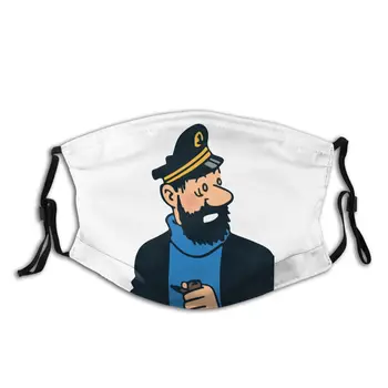 Captain Haddock The Adventures Of Tintin Non-Disposable Face Mask with Filter Dust Mask Respirator Mouth Muffle
Captain Haddock The Adventures Of Tintin Non-Disposable Face Mask with Filter Dust Mask Respirator Mouth Muffle
