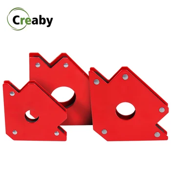 1pcs 25/50/75LBS Magnetic Welding Corner Holder Weloding Positioner Soldering Locator Welding Magnet Holder
1pcs 25/50/75LBS Magnetic Welding Corner Holder Weloding Positioner Soldering Locator Welding Magnet Holder
