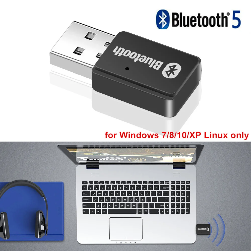 USB AUX Bluetooth 5.0 Audio Transmitter Mini Stereo Wireless USB Audio Output For PC Laptop Windows 7/8/10/XP Linux
USB AUX Bluetooth 5.0 Audio Transmitter Mini Stereo Wireless USB Audio Output For PC Laptop Windows 7/8/10/XP Linux