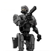 MOC Robot SWAT Building Block Model Armed Future Protector SWAT Military Bricks DIY Creativity Collection Children Toys Gifts
MOC Robot SWAT Building Block Model Armed Future Protector SWAT Military Bricks DIY Creativity Collection Children Toys Gifts