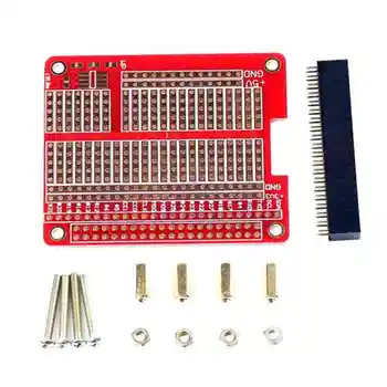 For Raspberry Pi 3 Module B HOED/Gat Plaat Prototyping Board PI3/PI2 HAT / Hole Plate W / Prototyping Board DIY Kit
For Raspberry Pi 3 Module B HOED/Gat Plaat Prototyping Board PI3/PI2 HAT / Hole Plate W / Prototyping Board DIY Kit