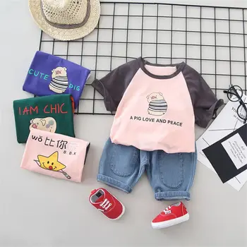 Summer Children Cotton Clothes Baby Girls Printed animal O-Neck T Shirts Skirt 2Pcs/sets Infant Kids Fashion Toddler Tracksuits
Summer Children Cotton Clothes Baby Girls Printed animal O-Neck T Shirts Skirt 2Pcs/sets Infant Kids Fashion Toddler Tracksuits