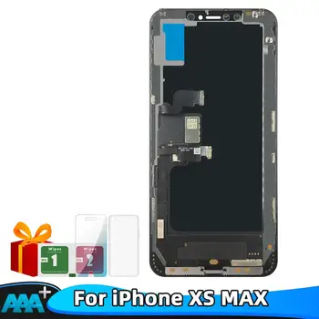 For iPhone XS Max LCD Display OLED For Tianma AMOLED OEM Touch Screen With Digitizer Replacement Assembly Parts Black
For iPhone XS Max LCD Display OLED For Tianma AMOLED OEM Touch Screen With Digitizer Replacement Assembly Parts Black
