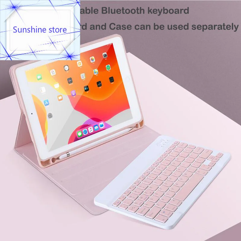 Case for IPad 9.7 2017 2018 5th 6th Keyboard Case with Pencil Holder for Apple IPad Air 1 2 Pro 9.7 Bluetooth Keyboard Cover
Case for IPad 9.7 2017 2018 5th 6th Keyboard Case with Pencil Holder for Apple IPad Air 1 2 Pro 9.7 Bluetooth Keyboard Cover