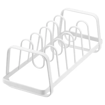 Pot Lid Organizer, Lid Baking Pan Cabinet Storage Rack and Drying Rack Baking Pan Pantry and Cabinet Support
Pot Lid Organizer, Lid Baking Pan Cabinet Storage Rack and Drying Rack Baking Pan Pantry and Cabinet Support