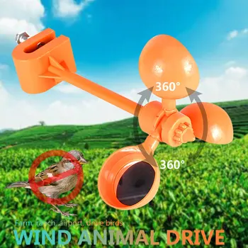 Wind Power Creative Drive Away Bird Device Lawns Outdoors Realistic Pest Bird Repeller Crop 360° Garden Pigeon Tools
Wind Power Creative Drive Away Bird Device Lawns Outdoors Realistic Pest Bird Repeller Crop 360° Garden Pigeon Tools