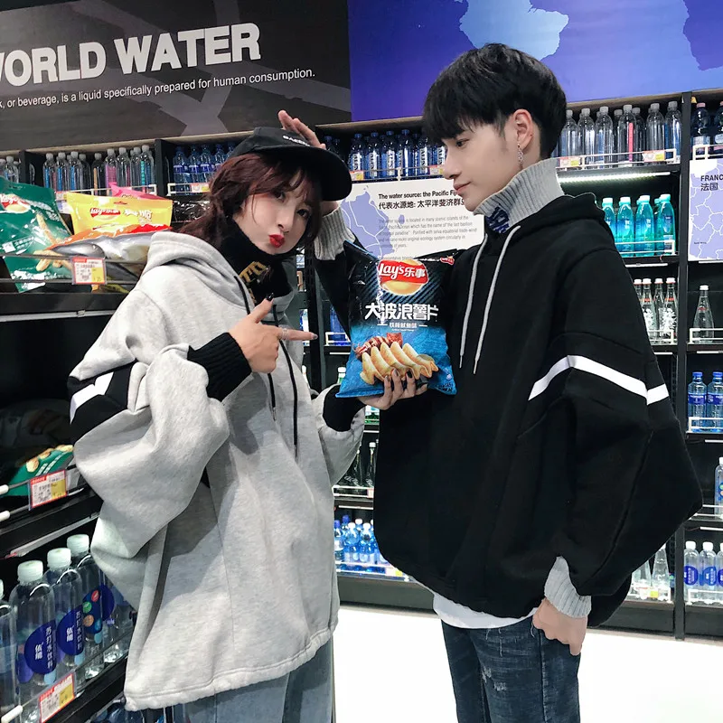 Women Fleece Hoodies Sweatshirt 2020 Winter Fake TThick Turtleneck Sweatshirt Casual Loose Couple Jumper Pullover Jacket
Women Fleece Hoodies Sweatshirt 2020 Winter Fake TThick Turtleneck Sweatshirt Casual Loose Couple Jumper Pullover Jacket