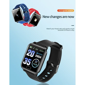 Tiptop Waterproof Smart Wristband Smart Bracelet Smart Band Blood Pressure Heart Rate Fitness Measurement Smart Watch Y12
Tiptop Waterproof Smart Wristband Smart Bracelet Smart Band Blood Pressure Heart Rate Fitness Measurement Smart Watch Y12