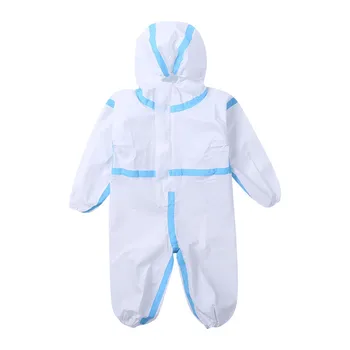 Kids Disposable Protective Garment Boys Girls Isolation Clothes Toddler Baby Hooded Romper Suit Overall Outfits 
Kids Disposable Protective Garment Boys Girls Isolation Clothes Toddler Baby Hooded Romper Suit Overall Outfits