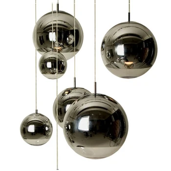Sale Postmodern Mirror Ball Pendant Light Dining room Glass Pendant lamp mirror plating spherical glass pendant lamps
Sale Postmodern Mirror Ball Pendant Light Dining room Glass Pendant lamp mirror plating spherical glass pendant lamps