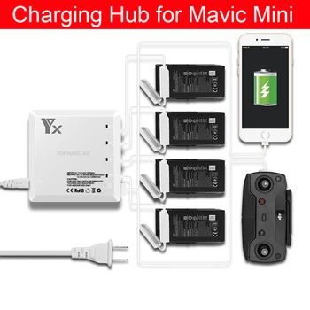 Charging Hub For Mavic Mini Intelligent Flight Battery Remote Controller Charger for DJI Mavic Mini RC Drone Accessories
Charging Hub For Mavic Mini Intelligent Flight Battery Remote Controller Charger for DJI Mavic Mini RC Drone Accessories