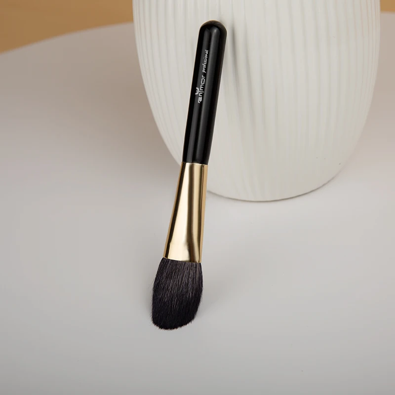 кисти для макияжа кисть масок тональной основы деревянный черный Anmor|new makeup brush|blush