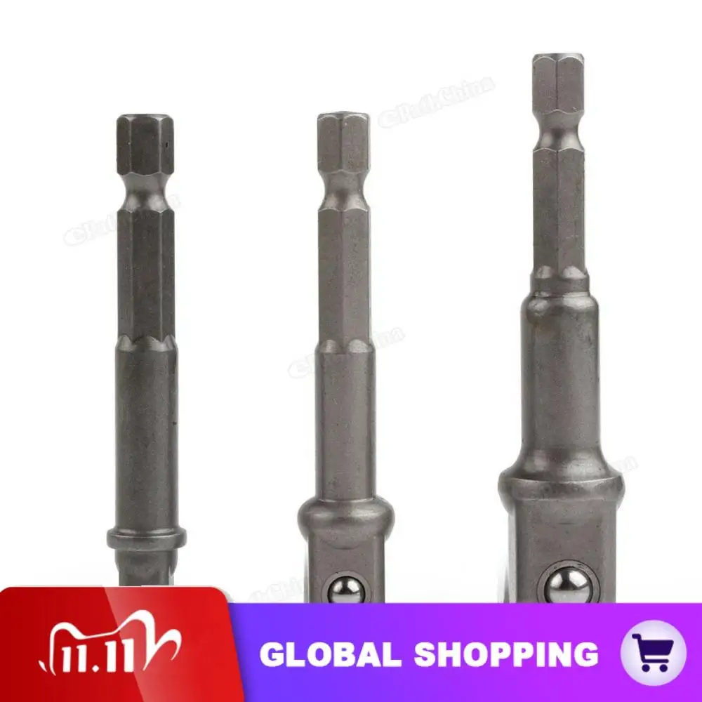 3pcs Portable Socket Adapter Drill Bit Set Turn Square Head Hexagonal Metal Driver Drill Bits 1/4 3/8 1/2 inch Hex Shank
3pcs Portable Socket Adapter Drill Bit Set Turn Square Head Hexagonal Metal Driver Drill Bits 1/4 3/8 1/2 inch Hex Shank