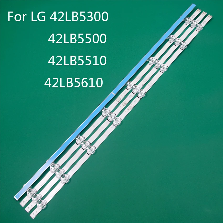 LED TV Illumination Part Replacement For LG 42LB5300 42LB5500 42LB5510 42LB5610 LED Bar Backlight Strip Line Ruler DRT3.0 42 A B
LED TV Illumination Part Replacement For LG 42LB5300 42LB5500 42LB5510 42LB5610 LED Bar Backlight Strip Line Ruler DRT3.0 42 A B