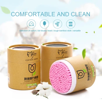 Soft Women Makeup Cotton Eyelashes Removing Tools Applicators Cotton Swabs Ears Clean Tools Double-Headed 200pcs/Box
Soft Women Makeup Cotton Eyelashes Removing Tools Applicators Cotton Swabs Ears Clean Tools Double-Headed 200pcs/Box