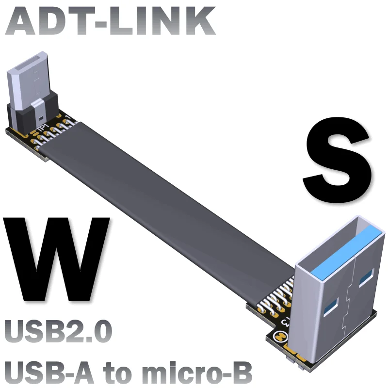 ADT USB-A to USB-C male/male flat cable For USB device extension Cable support of increased bandwidth up to Gen 2x1 10G/bps
ADT USB-A to USB-C male/male flat cable For USB device extension Cable support of increased bandwidth up to Gen 2x1 10G/bps