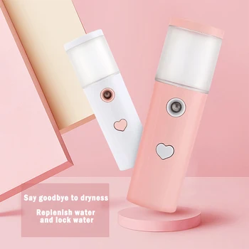 13*5*5 CM Portable Nano Spray Facial Cooling Face Sprayer USB Mist Humidifier Moisturizing Tool Beauty Tool Travel
13*5*5 CM Portable Nano Spray Facial Cooling Face Sprayer USB Mist Humidifier Moisturizing Tool Beauty Tool Travel