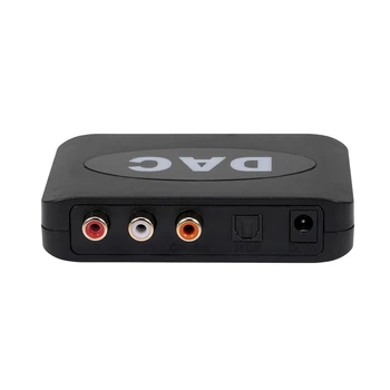 Digital to Analog Audio Converter Optical Fiber Coaxial Digital Audio Signal to Stereo Analog Signal Audio Converter
Digital to Analog Audio Converter Optical Fiber Coaxial Digital Audio Signal to Stereo Analog Signal Audio Converter