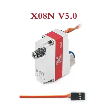KST X08N V5.0 / X08N V3.08.4V 2.8kg X08N V3.0 HV Coreless Motor High Torque Digital Glider Wing 2 Ball Bearing for RC Helicopter
KST X08N V5.0 / X08N V3.08.4V 2.8kg X08N V3.0 HV Coreless Motor High Torque Digital Glider Wing 2 Ball Bearing for RC Helicopter