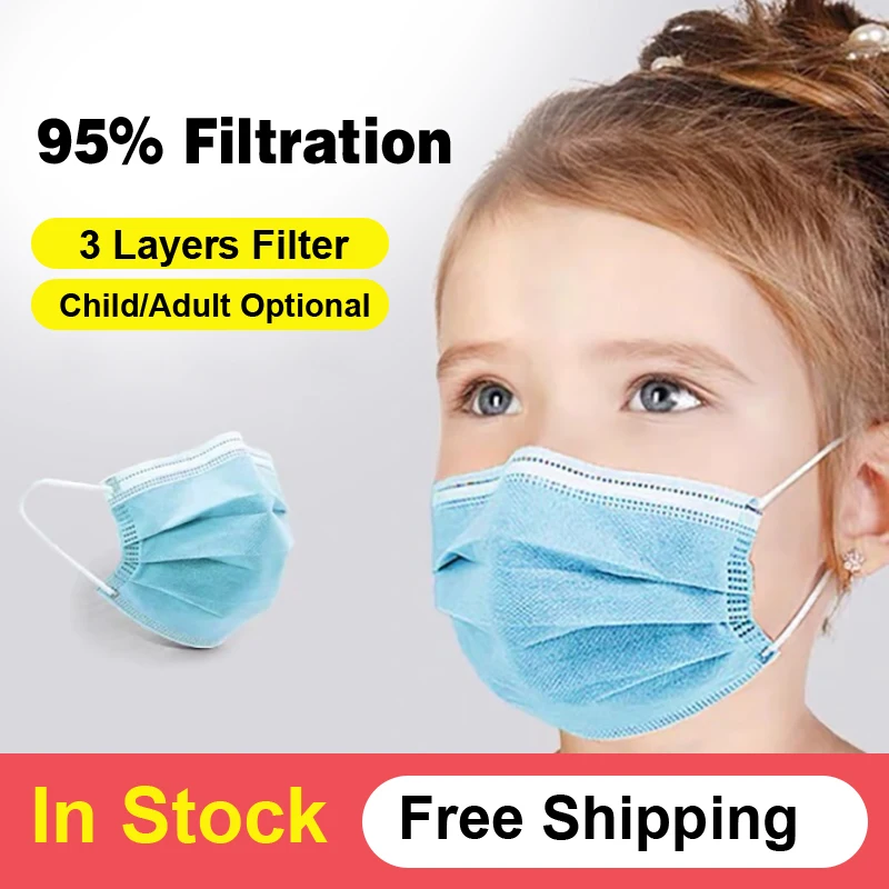 Profession Kids Mask 3 Layers Ply Filter Ear loop Anti-Dust Face Masks Non-woven Disposable Breathable Children Mask Fast Ship
Profession Kids Mask 3 Layers Ply Filter Ear loop Anti-Dust Face Masks Non-woven Disposable Breathable Children Mask Fast Ship