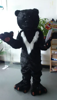 Ohlees black bear mascot costume picture is example only,do custom according to customer design 
Ohlees black bear mascot costume picture is example only,do custom according to customer design
