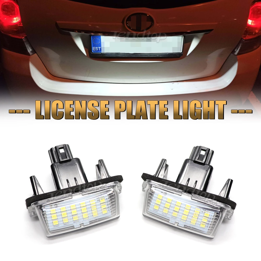 2 шт. для Toyota Yaris Vitz Camry AVV5 Corolla NZE16 Prius C Ractis Verso S Canbus светодиодные лампочки номерной знак лампа Facelift
2 шт. для Toyota Yaris Vitz Camry AVV5 Corolla NZE16 Prius C Ractis Verso S Canbus светодиодные лампочки номерной знак лампа Facelift