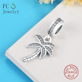 925 Sterling Silver Sparking Palm Tree Pendant Charm Fit Original Charms Bracelet Bead 925 Silver Jewelry Berloques 
925 Sterling Silver Sparking Palm Tree Pendant Charm Fit Original Charms Bracelet Bead 925 Silver Jewelry Berloques