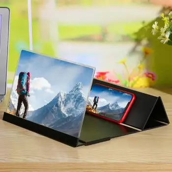 14 inch HD Mobile Phone Screen Amplifier Wood Grain Screen Magnifier 3D Amplifier Enlarged Stand Holder For Phone Tablet ipad
14 inch HD Mobile Phone Screen Amplifier Wood Grain Screen Magnifier 3D Amplifier Enlarged Stand Holder For Phone Tablet ipad