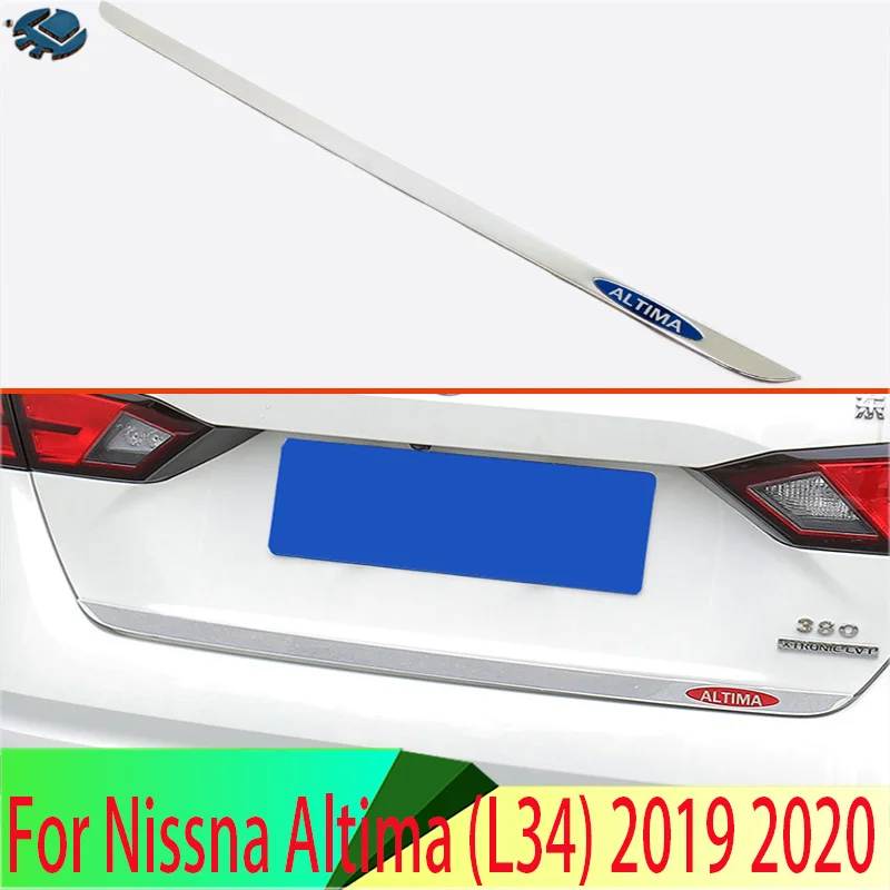 Для Nissna Altima (L34) 2019 2020 крышка задней двери из нержавеющей стали, отделка, молдинг заднего багажника, ободок, стильная наклейка, украшение
Для Nissna Altima (L34) 2019 2020 крышка задней двери из нержавеющей стали, отделка, молдинг заднего багажника, ободок, стильная наклейка, украшение