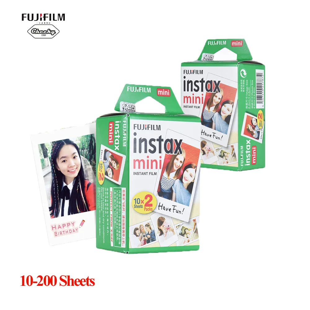 Fujifilm Instax Mini 8 9 Film 10-200 Sheet Mini White Instant Photo Paper for Camera Instax Mini7s 25 50s 90 Photo Paper White
Fujifilm Instax Mini 8 9 Film 10-200 Sheet Mini White Instant Photo Paper for Camera Instax Mini7s 25 50s 90 Photo Paper White