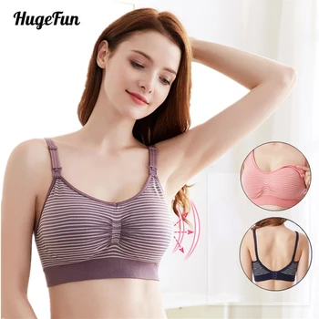Nuraing Bras clothes for pregnant women Maternity Stripe Breastfeeding Bra Underwear Breast Feeding 
Nuraing Bras clothes for pregnant women Maternity Stripe Breastfeeding Bra Underwear Breast Feeding