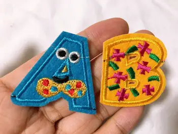 Colorful Letters Patch Alphabet Embroidered Applique Letters iron on Patches 
Colorful Letters Patch Alphabet Embroidered Applique Letters iron on Patches