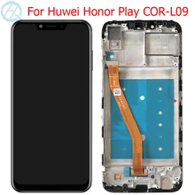 Écran tactile LCD avec châssis, 6.3 pouces, pour Huawei Honor, Original=