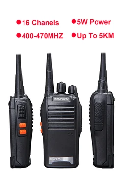 Baofeng BF-777S Walkie Talkie Portable Radio Station Two-way Radio Handheld UHF 400-470MHz CB Radio HF Transcevier
Baofeng BF-777S Walkie Talkie Portable Radio Station Two-way Radio Handheld UHF 400-470MHz CB Radio HF Transcevier
