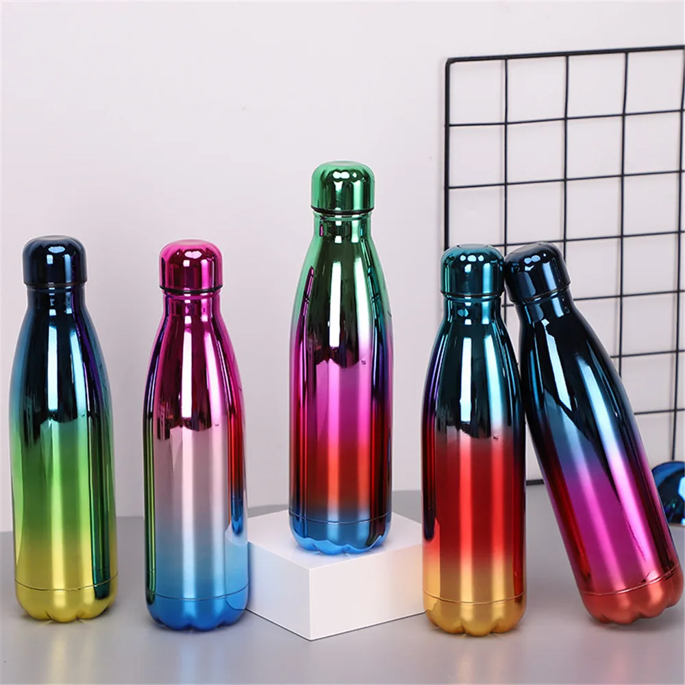 Rose Gold Thermos BPA Free Water Bottle Gradient Portable Stainless Steel Insulated Bottle Sport Bicycle Vacuum Flask Cup
Rose Gold Thermos BPA Free Water Bottle Gradient Portable Stainless Steel Insulated Bottle Sport Bicycle Vacuum Flask Cup