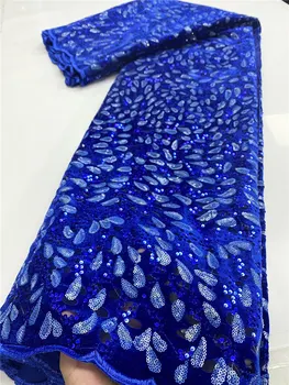 Latest Nigerian Velvet Lace Fabric 2020 High Quality Lace African Lace Fabric with Sequins and Beaded for Wedding Dress
Latest Nigerian Velvet Lace Fabric 2020 High Quality Lace African Lace Fabric with Sequins and Beaded for Wedding Dress