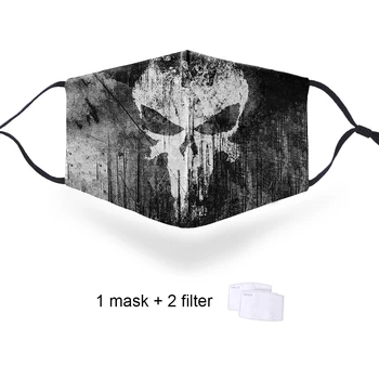 Mens Horror Skull Print Masks 3D Unisex PM2.5 Activated Carbon Filter Paper Masks Breathable Reusable Women Masks masque lavable
Mens Horror Skull Print Masks 3D Unisex PM2.5 Activated Carbon Filter Paper Masks Breathable Reusable Women Masks masque lavable